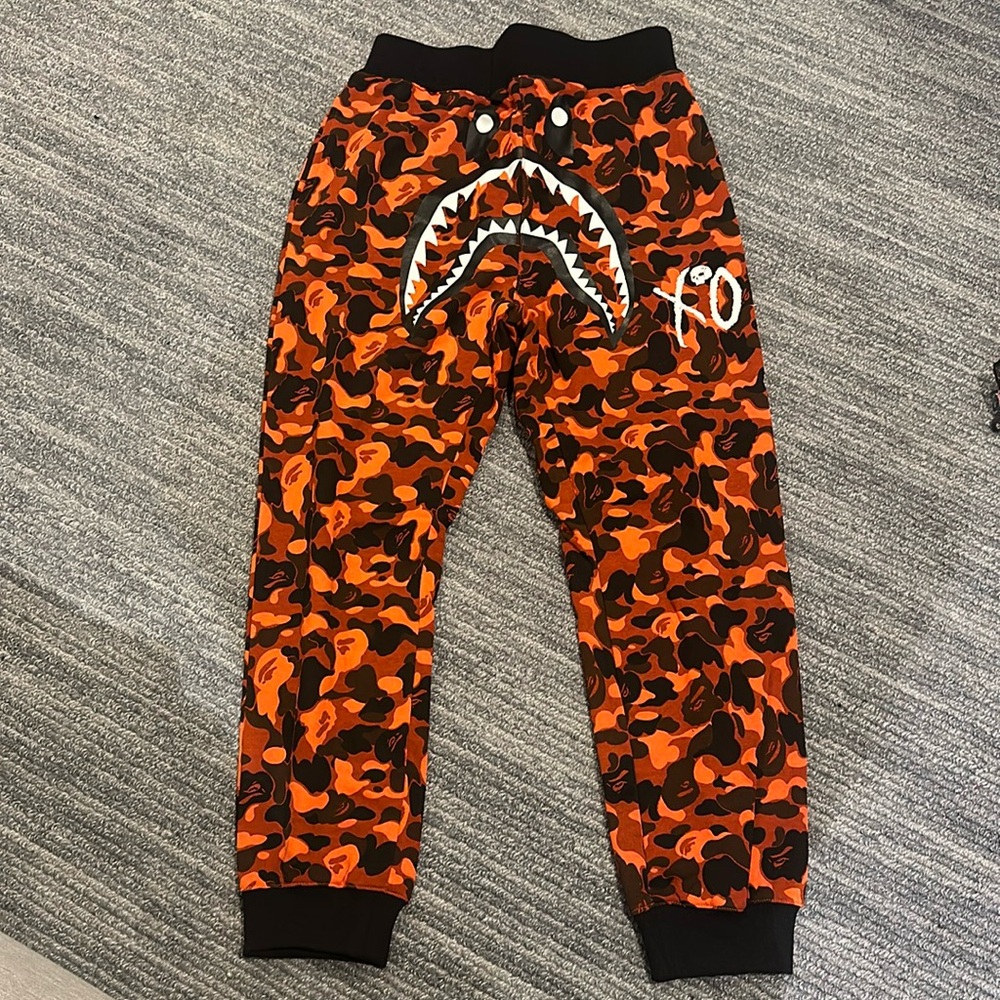 BAPE SWEATPANTS NEW WITH TAGS VERY RARE